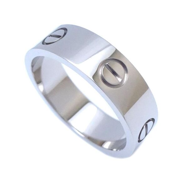 Cartier Jewelry - Pre Loved Cartier  Love 18k White Gold Ring